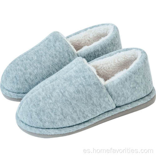 Zapatillas de algodón cálido de suela suave Zapatos antideslizantes de invierno